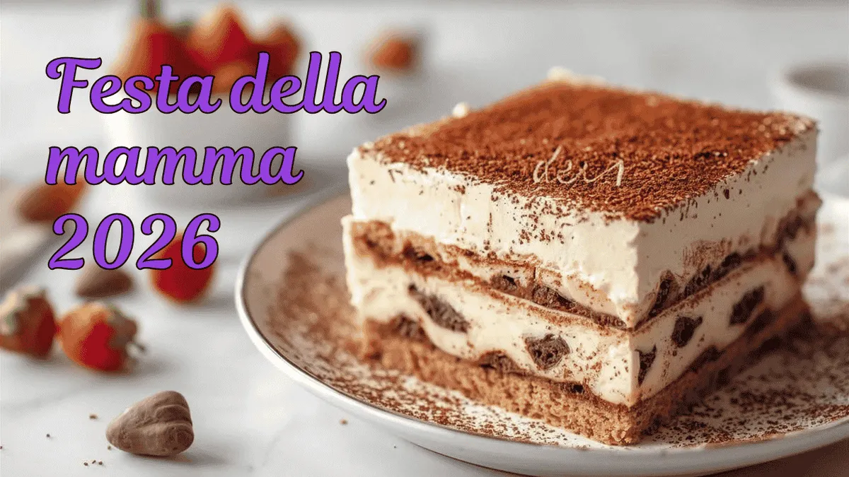Un dessert goloso da Alla Cadrega per la Festa della Mamma