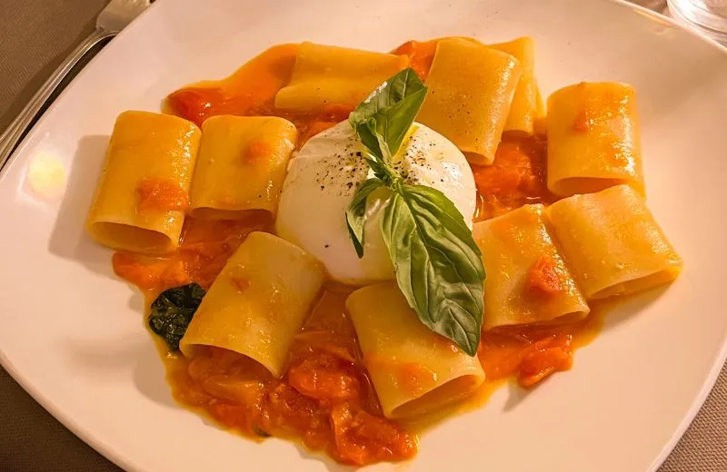 The new dishes of the Alla Cadrega 2026 summer menu
